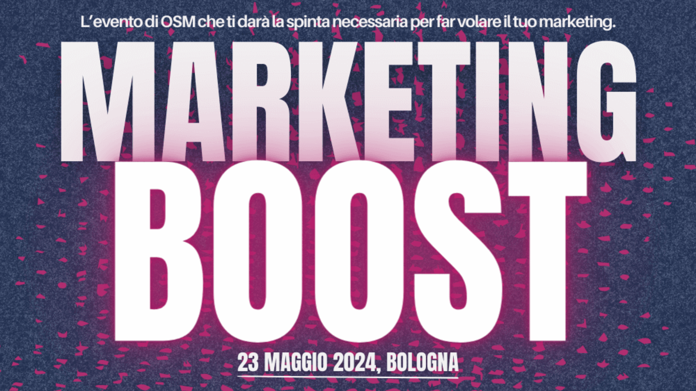 marketing boost OSM Partner Bologna maggio 2024